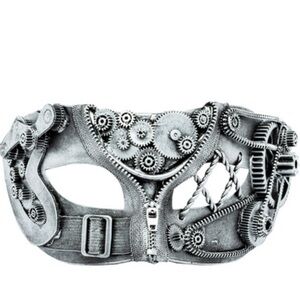 NWT Masqarae‎ Industrial Steampunk Eye Mask Halloween Masquerade Carnivale